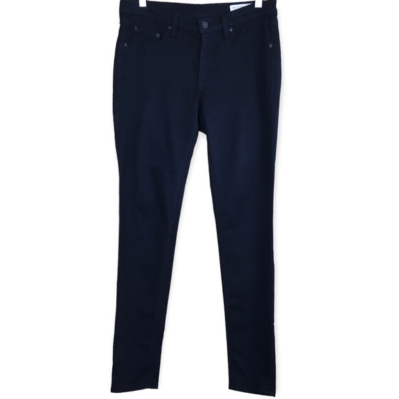 Rag & Bone Jeans The Legging Black Plush Size 30 - Picture 7 of 15